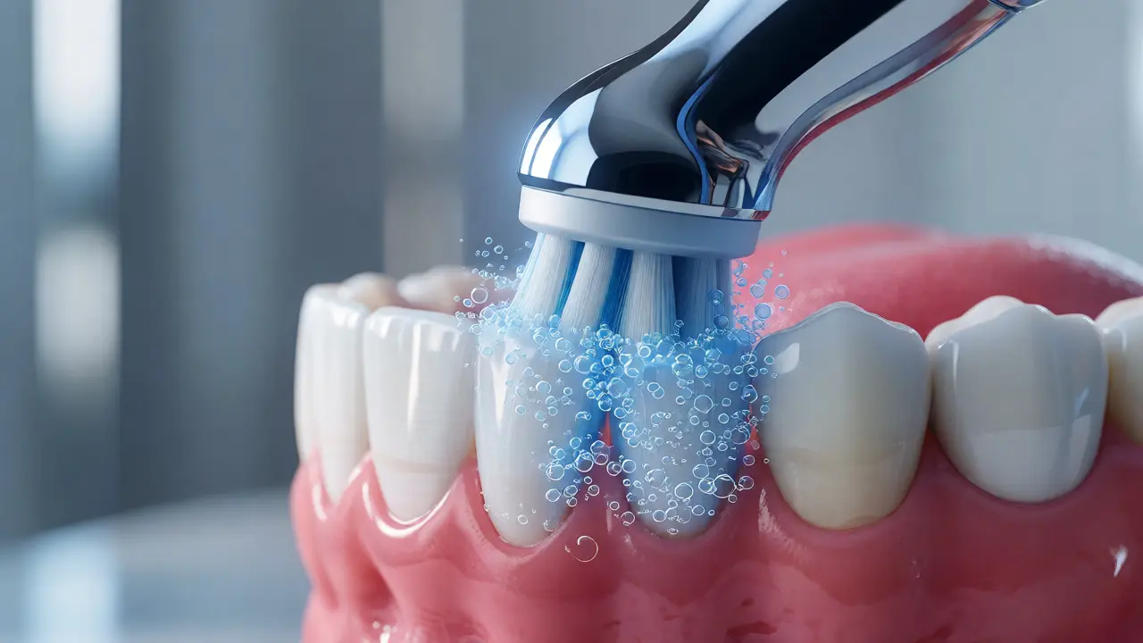 5 důvodů, proč vyzkoušet ultrasonický čistič zubů